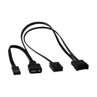 Ventilator aerocool saturn 120mm argb iluminare led argb rulmenti de