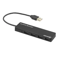 Hub usb 2.0 tellur basic 4 port negru