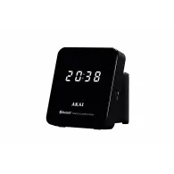 Radio cu ceas akai acrs-4000 bluetooth 5.0 display de 0.6