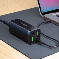 Incarcator pdhc2 65w 2x pd 2x qc 3.0 input ac