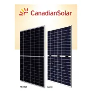 Panou solar fotovoltaic monocristalin bihiku7 bifacial mono perc cs7l-595mb-ag silver