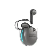 Casti edifier wireless utilizare multimedia smartphone microfon pe casca conectare prin bluetooth 5.2 gri gm5-gr (include tv 0.8