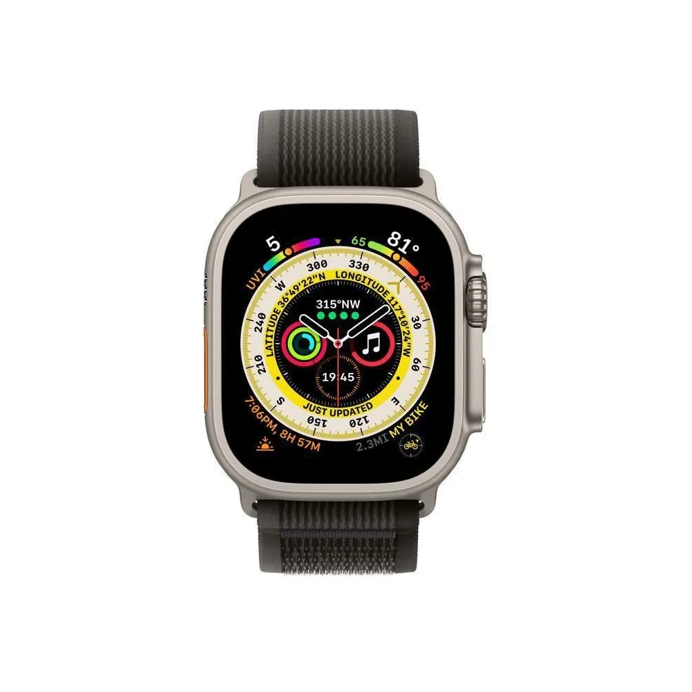 Smartwatch ultra 49mm cell./titanium/black/gr. mqf