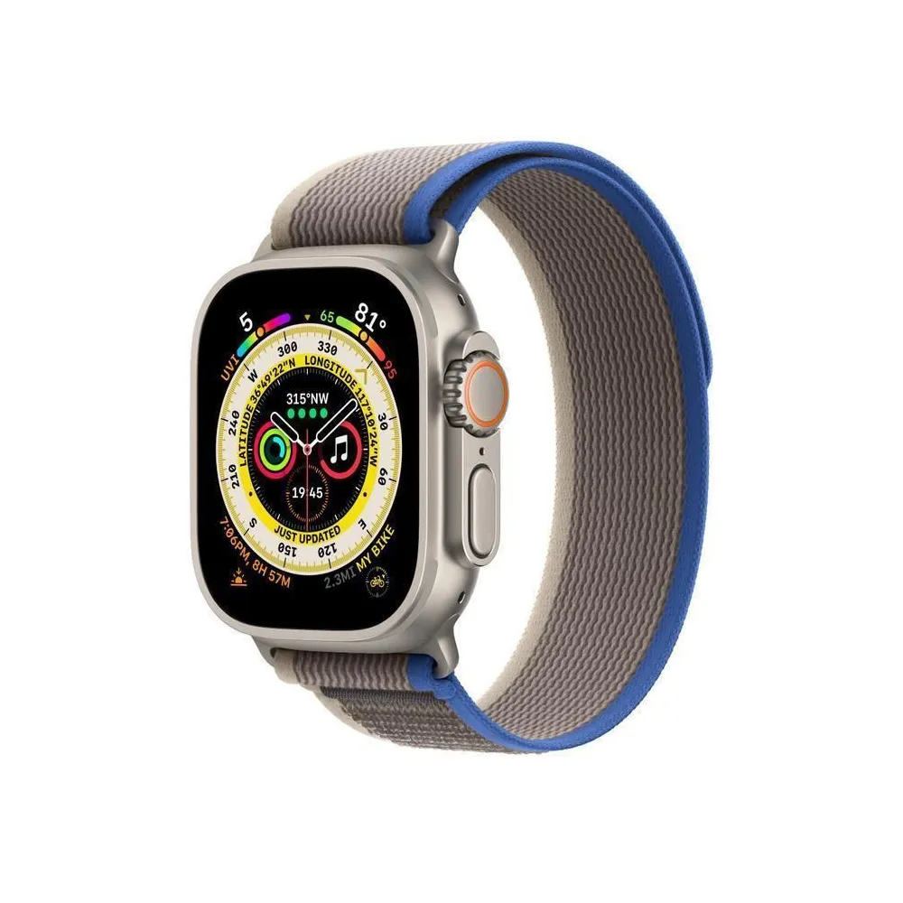Smartwatch ultra 49mm cell./titan./blue-grey mqfv3