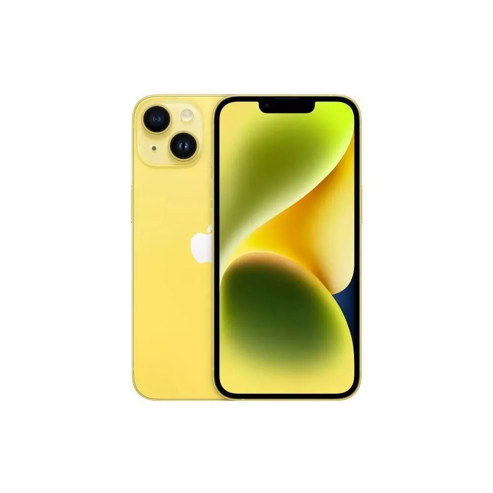 Mobile phone iphone 14/128gb yellow mr3x3 apple