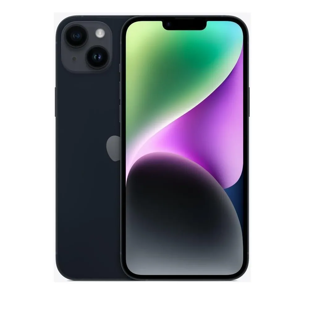 Mobile phone iphone 14 plus/128gb midnight mq4x3 a