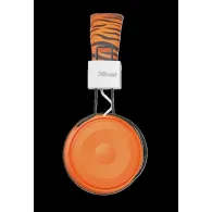 Casti trust comi bt kids wireless standard utilizare multimedia microfon pe casca conectare prin bluetooth 5.0 portocaliu tr-231