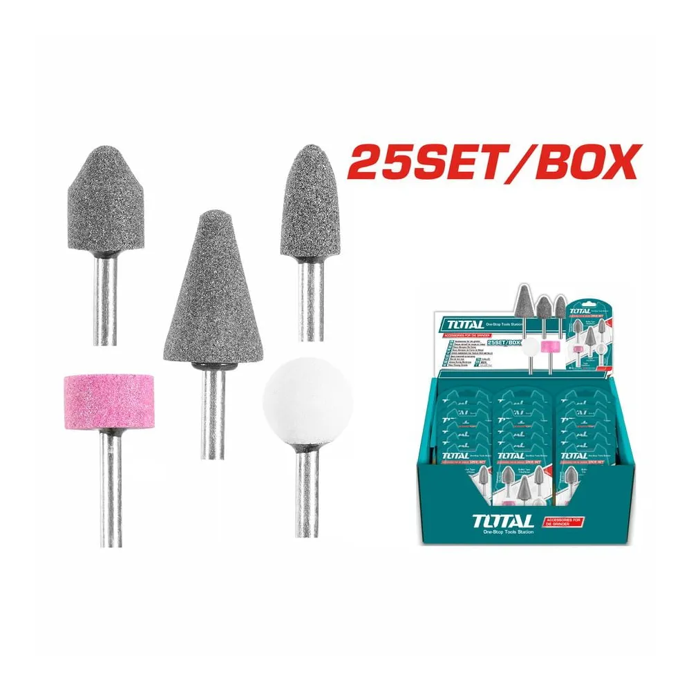 Total - set 5 accesorii pentru polizor drept