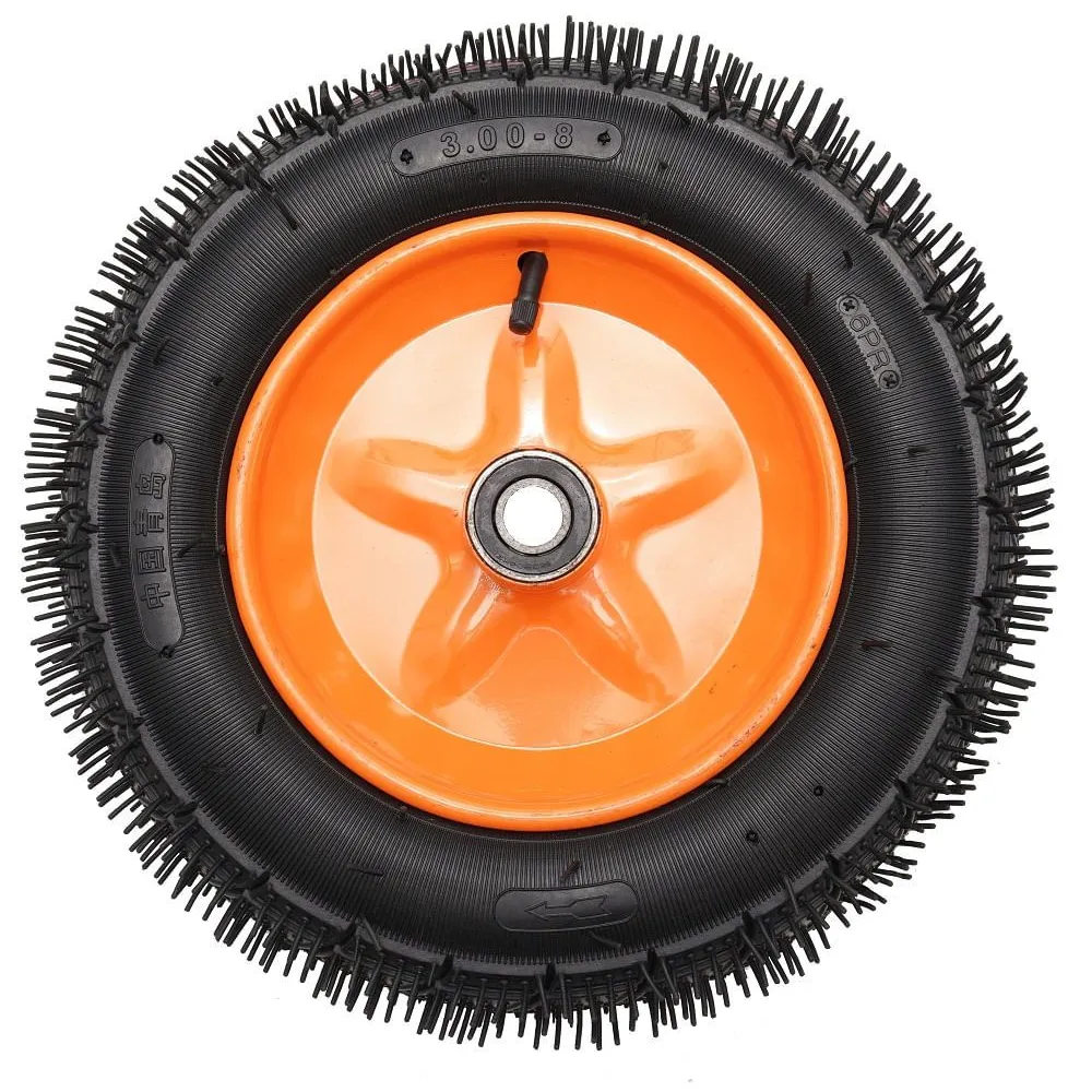 Roata roaba - tt - rulment - mixt - 3.00-8 4pr