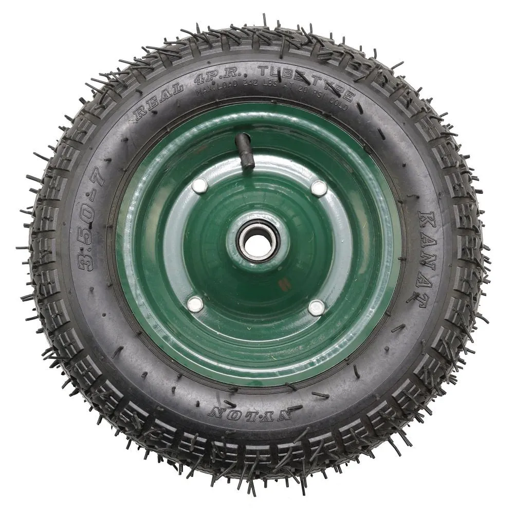 Roata roaba - tt - rulment - mixt - 3.50-7 4pr