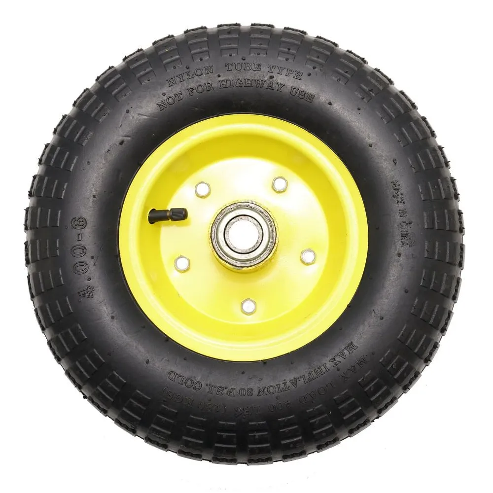 Roata roaba - tt - rulment - mixt - 3.50-6 4pr