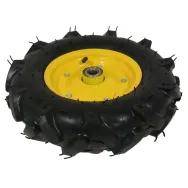 Roata roaba - tt - ax 20mm - rulment - crampoane -4.00-8 4pr