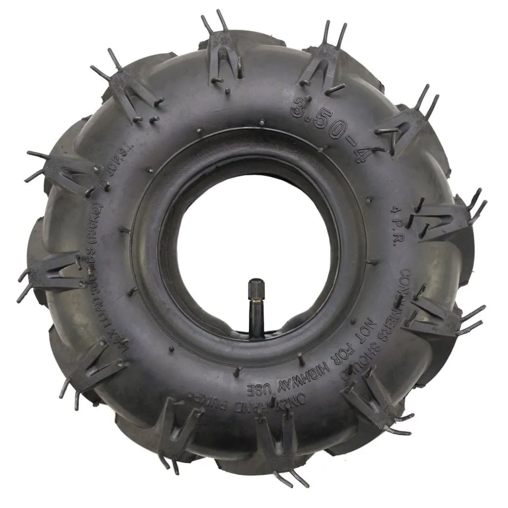 Cauciuc si camera motocultor 3.50-4  - 4pr