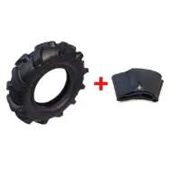 Cauciuc si camera motocultor 3.50-6  - 4pr