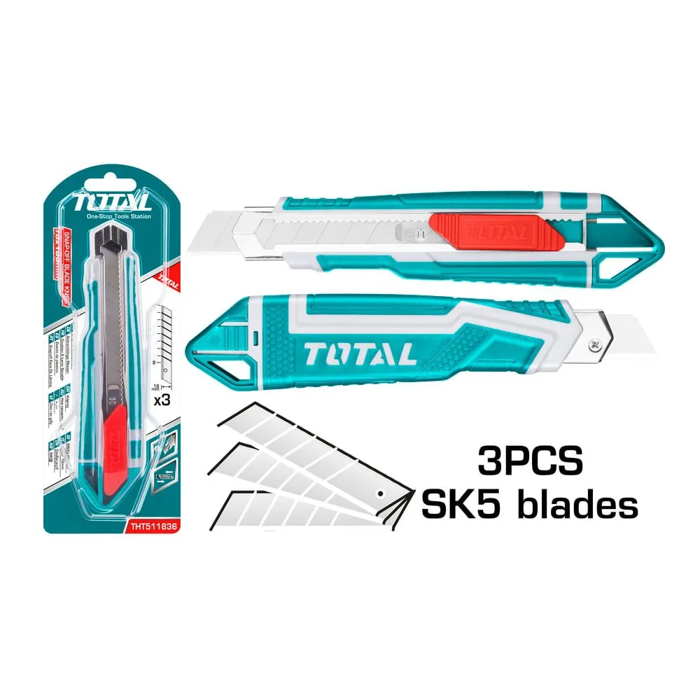 Total - cutter - 18x100mm - 169mm