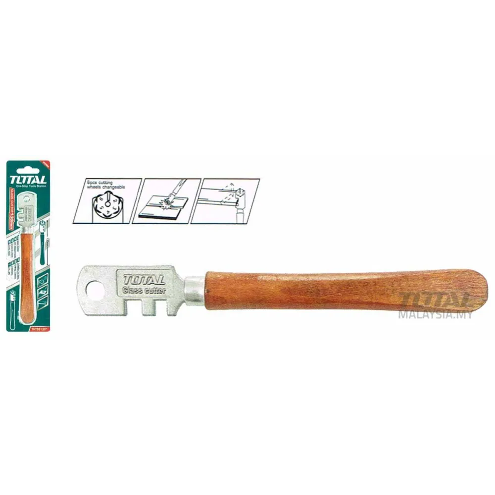 Total - diamant pentru taiat sticla - 130mm