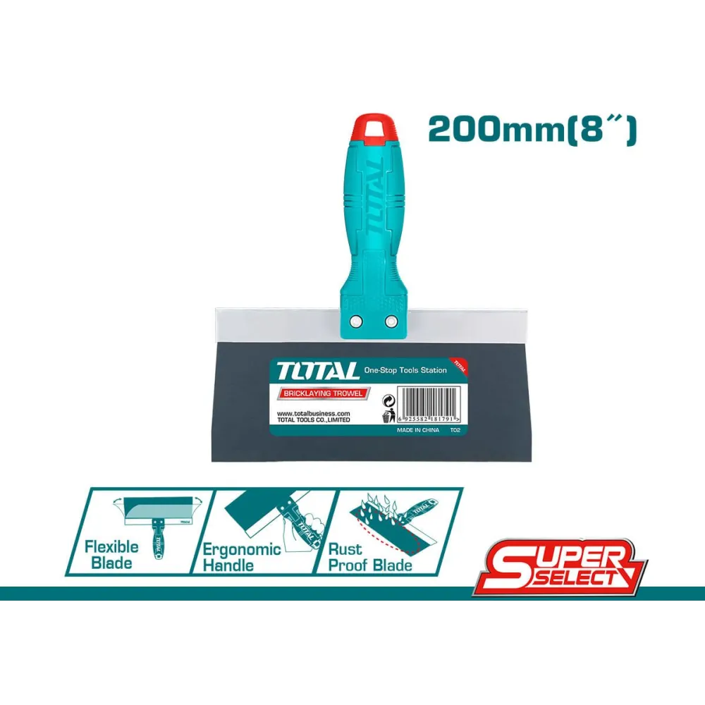 Total - spaclu lat pentru gips-carton - 8/200mm