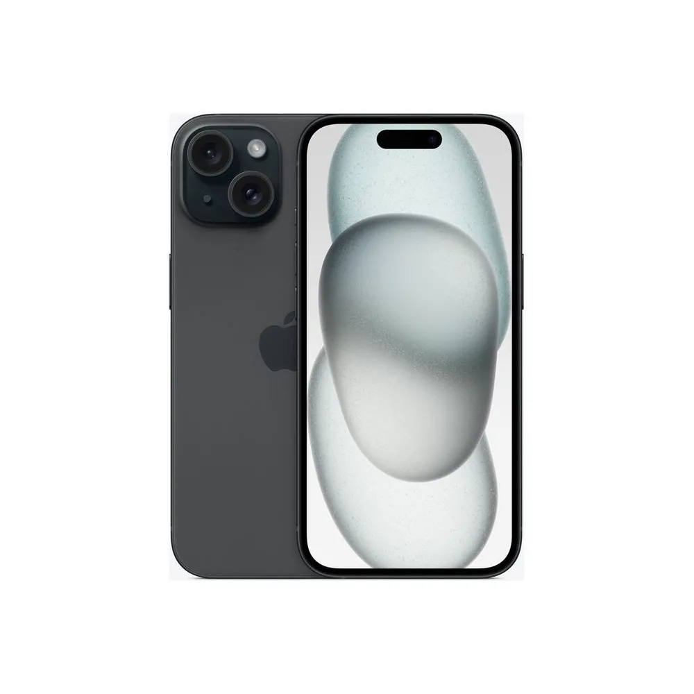 Apple iPhone 15 - black - 5G smartphone - 128 GB - GSM