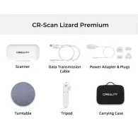 Scanner 3d creality cr-scan lizzard premium automatic matching precizie 0.05mmfara