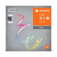 Kit banda led rgb ledvance flex audio cu telecomanda 20w