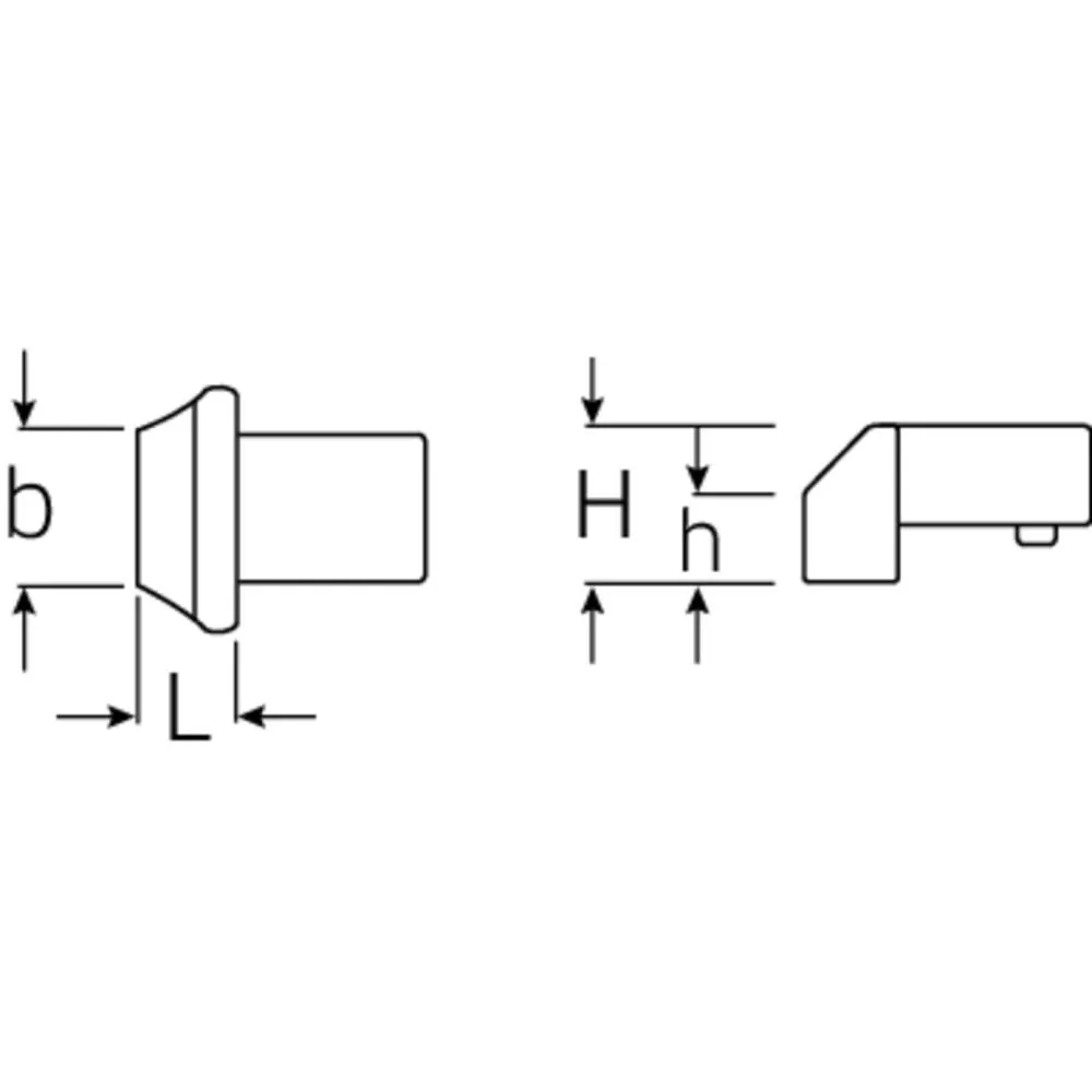 Adaptor capat cheie dinamometrica stahlwille 737/1