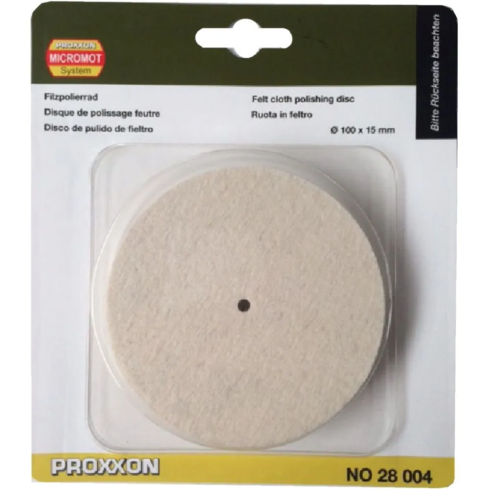 Disc din pasla - 100x15mm proxxon 28004