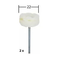 Discuri din pasla pentru lustruit  proxxon 28299