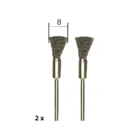 Set perii din otel inoxidabil 8mm proxxon 28955