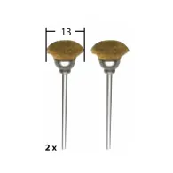 Set perii din alama 13mm  proxxon 28963