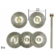 Set discuri din otel 22mm proxxon 28952