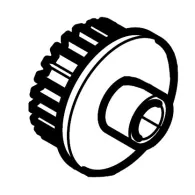 Proxxon 27006.25-piesa de schimb rola cu stift