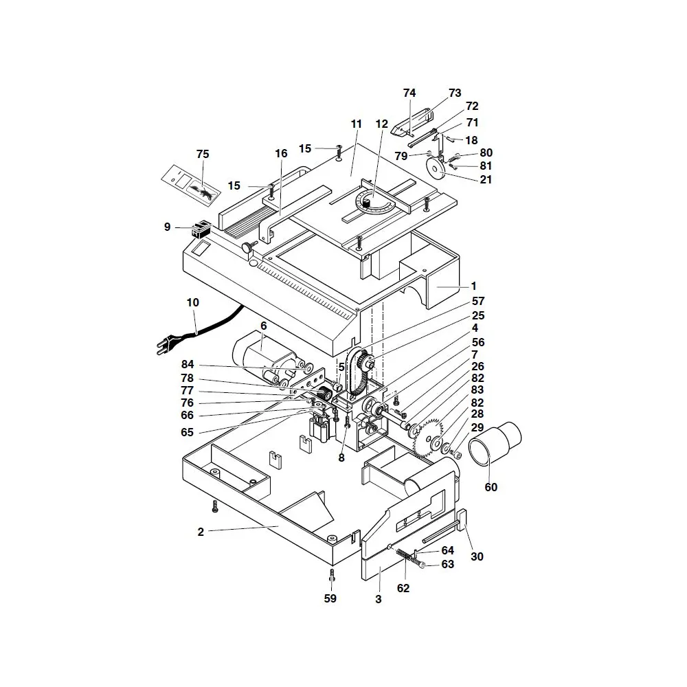 Proxxon 27006.56-piesa de schimb rulment
