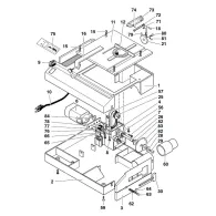Proxxon 27006.07-piesa de schimb surub pinion