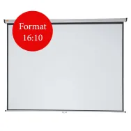 Ecran proiectie  nobo manual format 16 : 10 fixare perete | tavan 240 x 160 cm 1902394w Nobo - 1