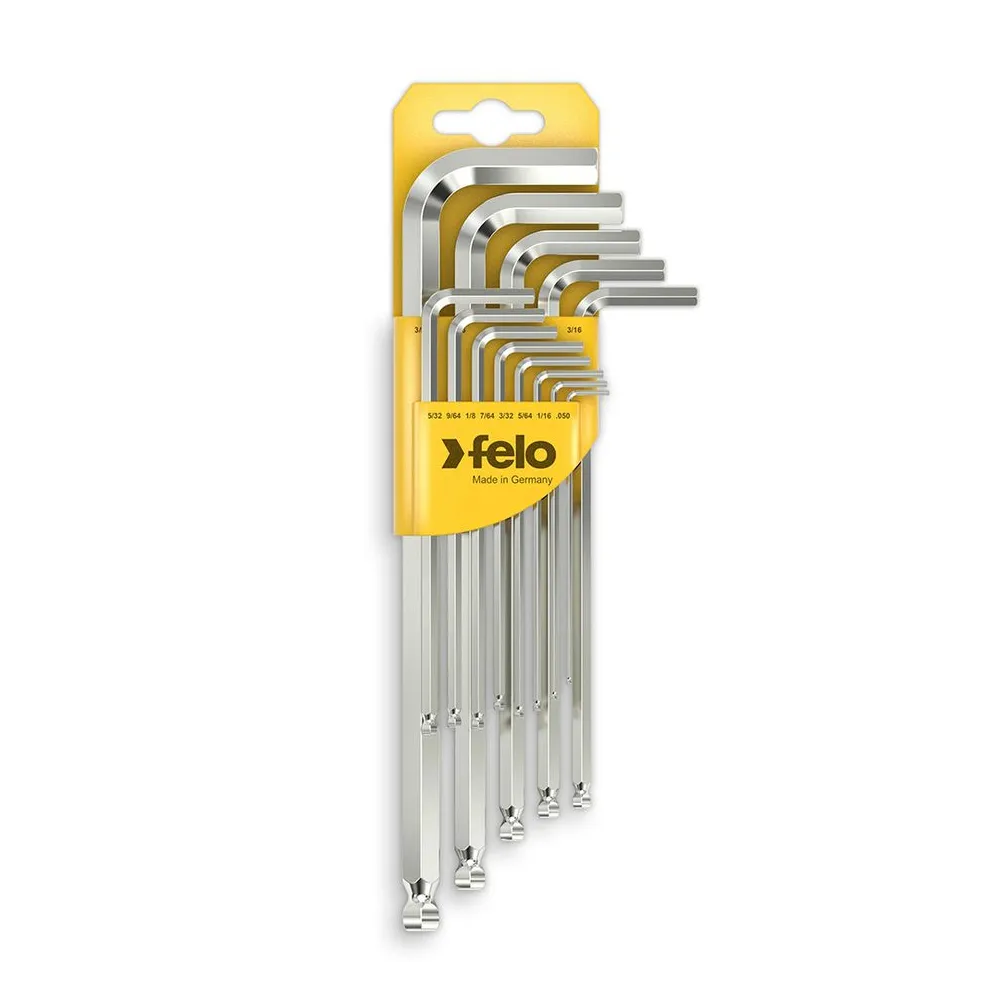 Set 13 chei l hex seria 375 felo inch