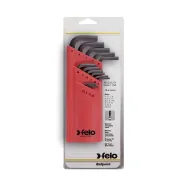 Set 15 chei l hex in suport plastic felo