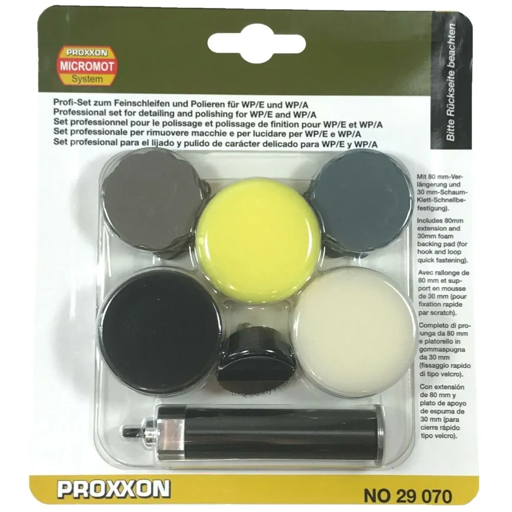 Set profesional pentru slefuire si lustruire proxx