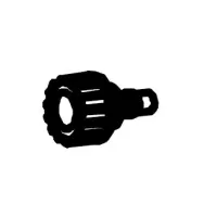 Proxxon 27070.104-piesa de schimb piulita