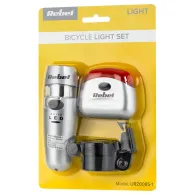 Set lumini fata spate bicicleta rebel