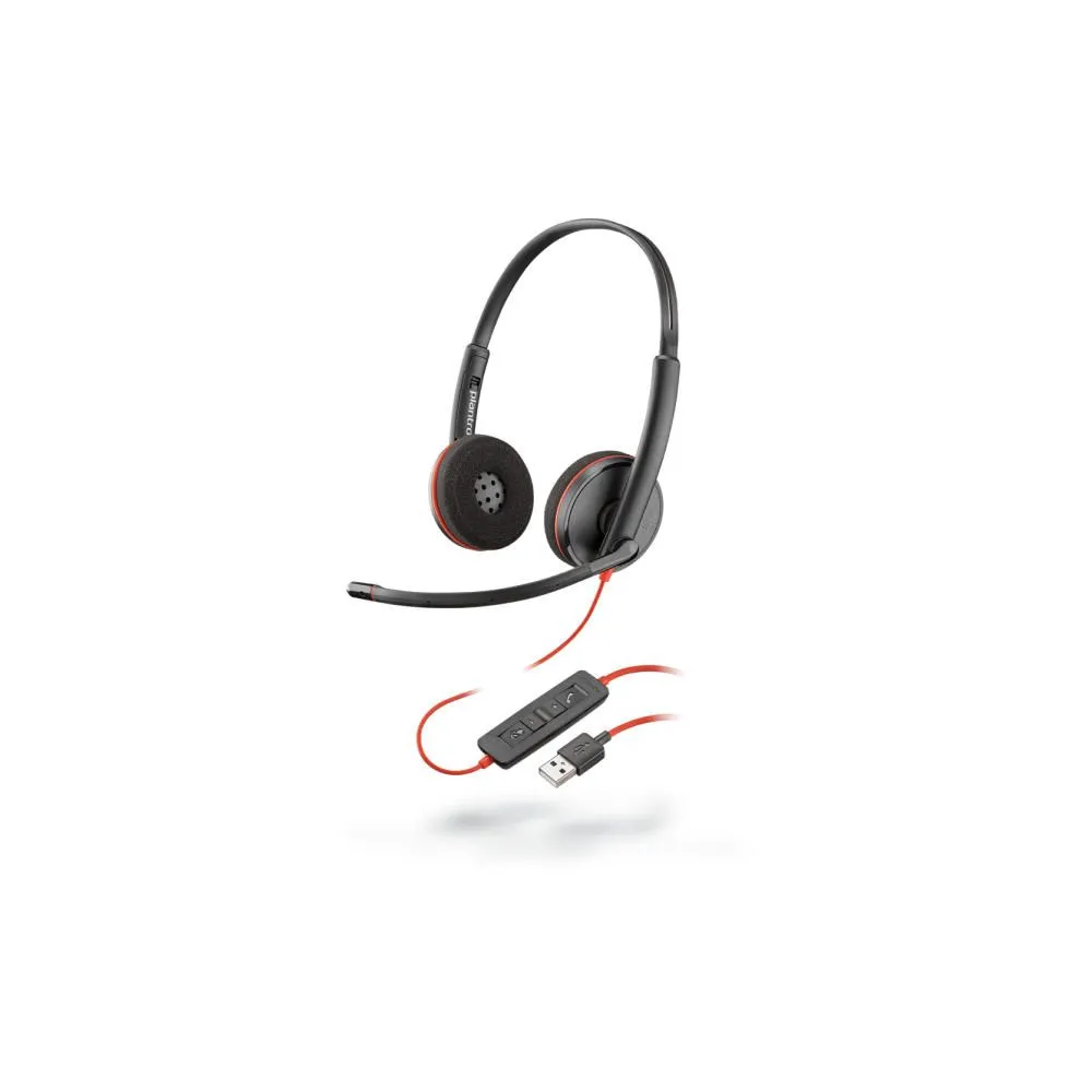 Casti plntr blkwc3220 usb-a 209745-201 209745-201 (include tv 0.8lei) Poly - 1