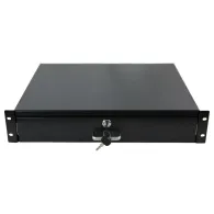 Sertar 2u pentru stocare diverse in rack standard 19 xcab-1302