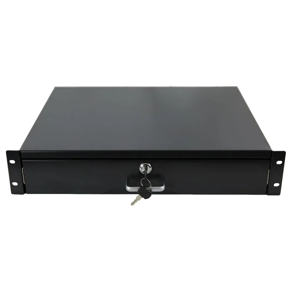 Sertar 2u pentru stocare diverse in rack standard 19 xcab-1302
