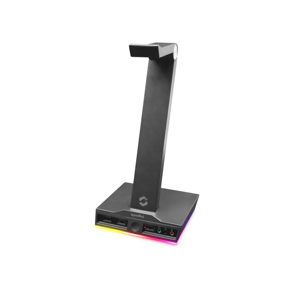 Stand casti speedlink excello 3x usb 2.0 black sl-800910-bk