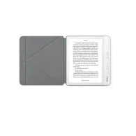 Husa ereader compatibil kobo libra h2o piele pu gri n873-ac-gy-e-pu