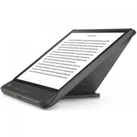 Husa ereader compatibil kobo libra h2o piele pu negru n873-ac-bk-e-pu