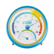 Termometru si higrometru albastru u-grow u201th-b