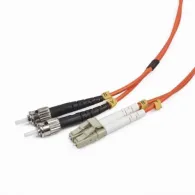 Patch Cord Fibra Optica Gembird, duplex multimode, 1m, conectori LC-ST Gembird - 1