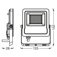 Proiector led rgb inteligent ledvance smart+ wifi cu telecomanda 20w