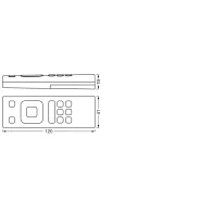 Proiector led rgb inteligent ledvance smart+ wifi cu telecomanda 20w