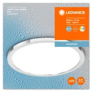 Plafoniera led pentru baie ledvance orbis disc crom 18w 2200